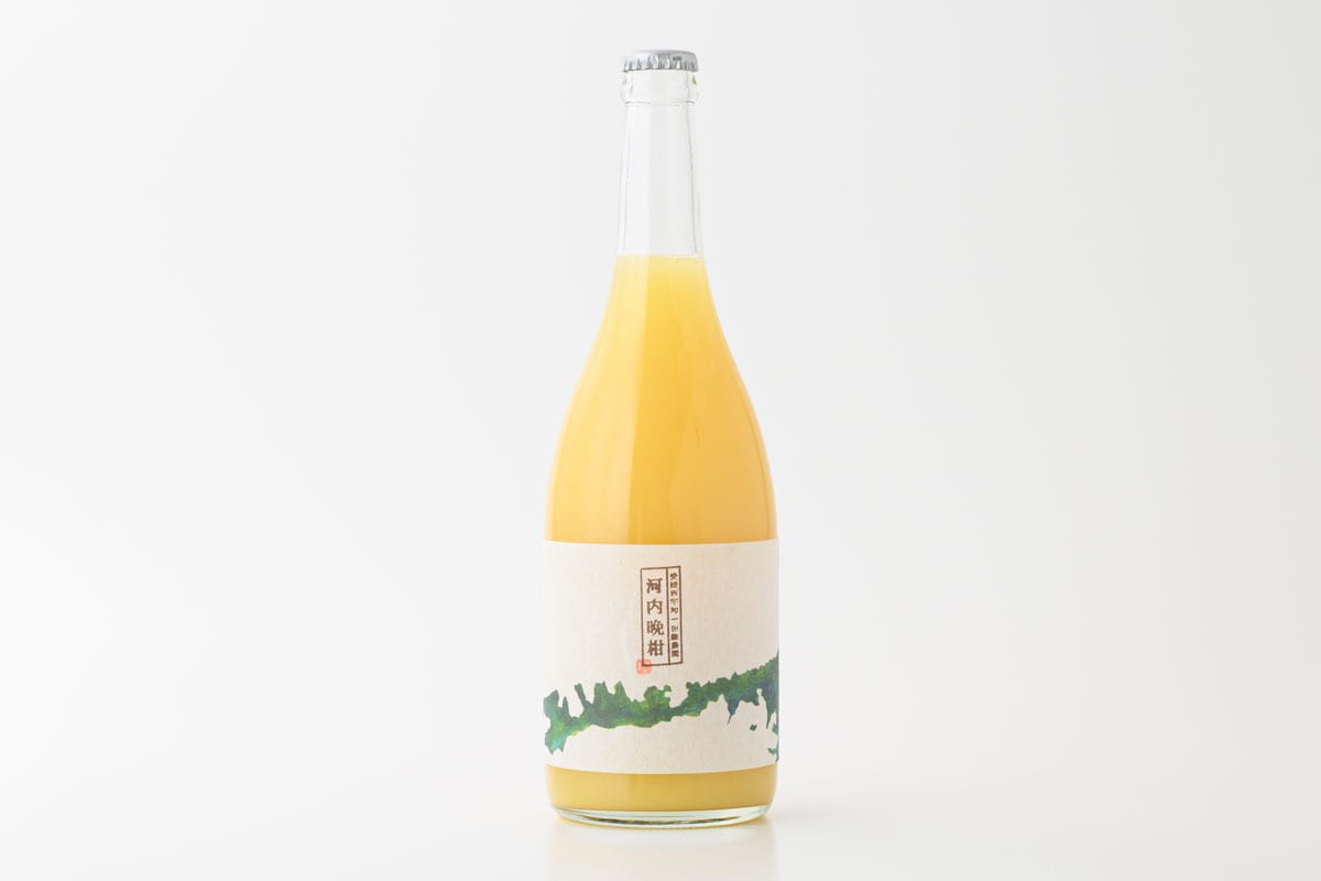 無添加100％河内晩柑ストレートジュース 720ml 1,000円／田縁農園