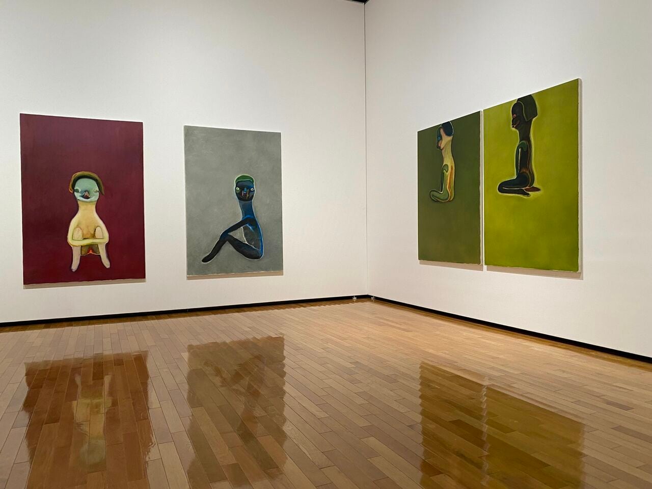 「加藤泉 何者かへの道」第一会場 展示風景 ©︎Izumi Kato 2025