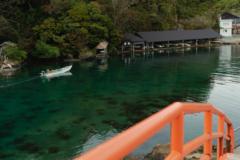 透明度の高い海。