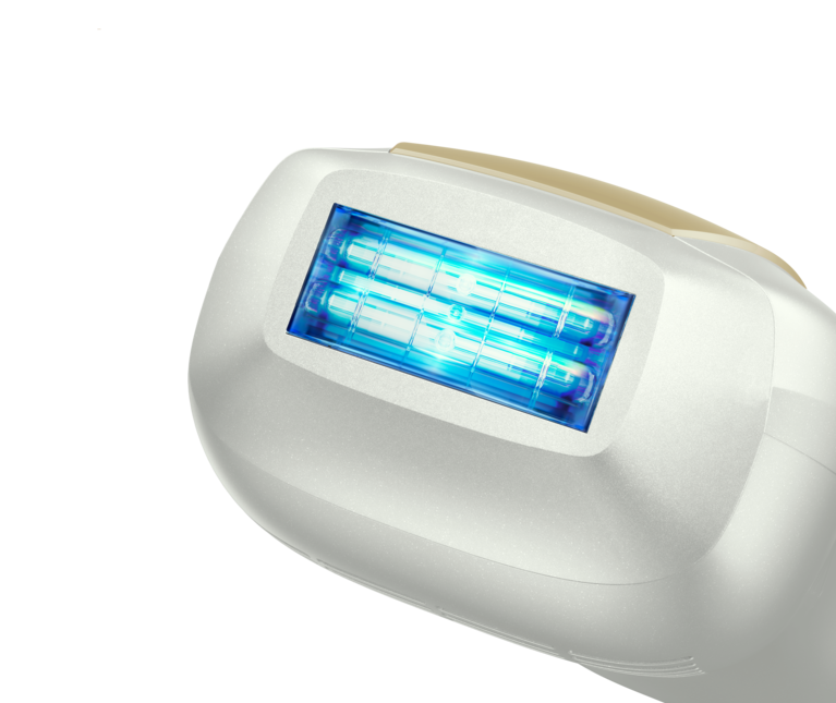 独自の放熱システムを搭載したサファイア冷感技術なら、30分間連続で照射しても、肌温度を16℃以下*²にキープ。