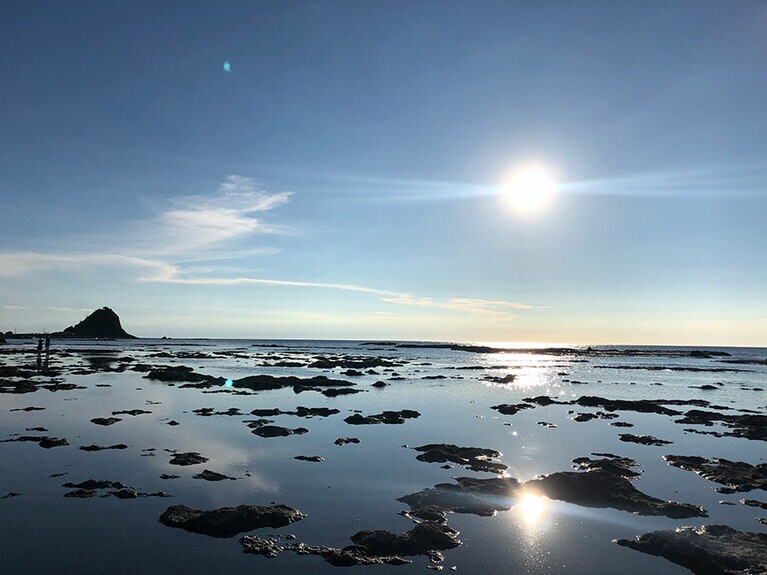 沢崎海岸の万畳敷。