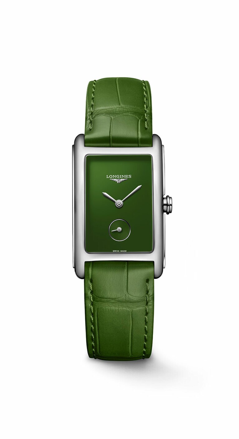 「ロンジン ドルチェヴィータ」スプリンググリーン。