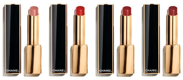 アリュール レクストレ ホリデー 各8,580円。左から：812、854、857、867。10月27日（金）数量限定発売。©︎CHANEL