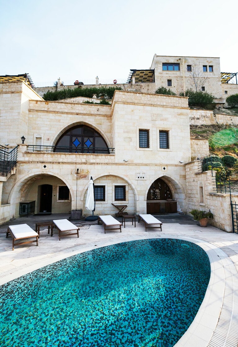 “グランディオーソ・カッパドキアン・プール・マンション”。