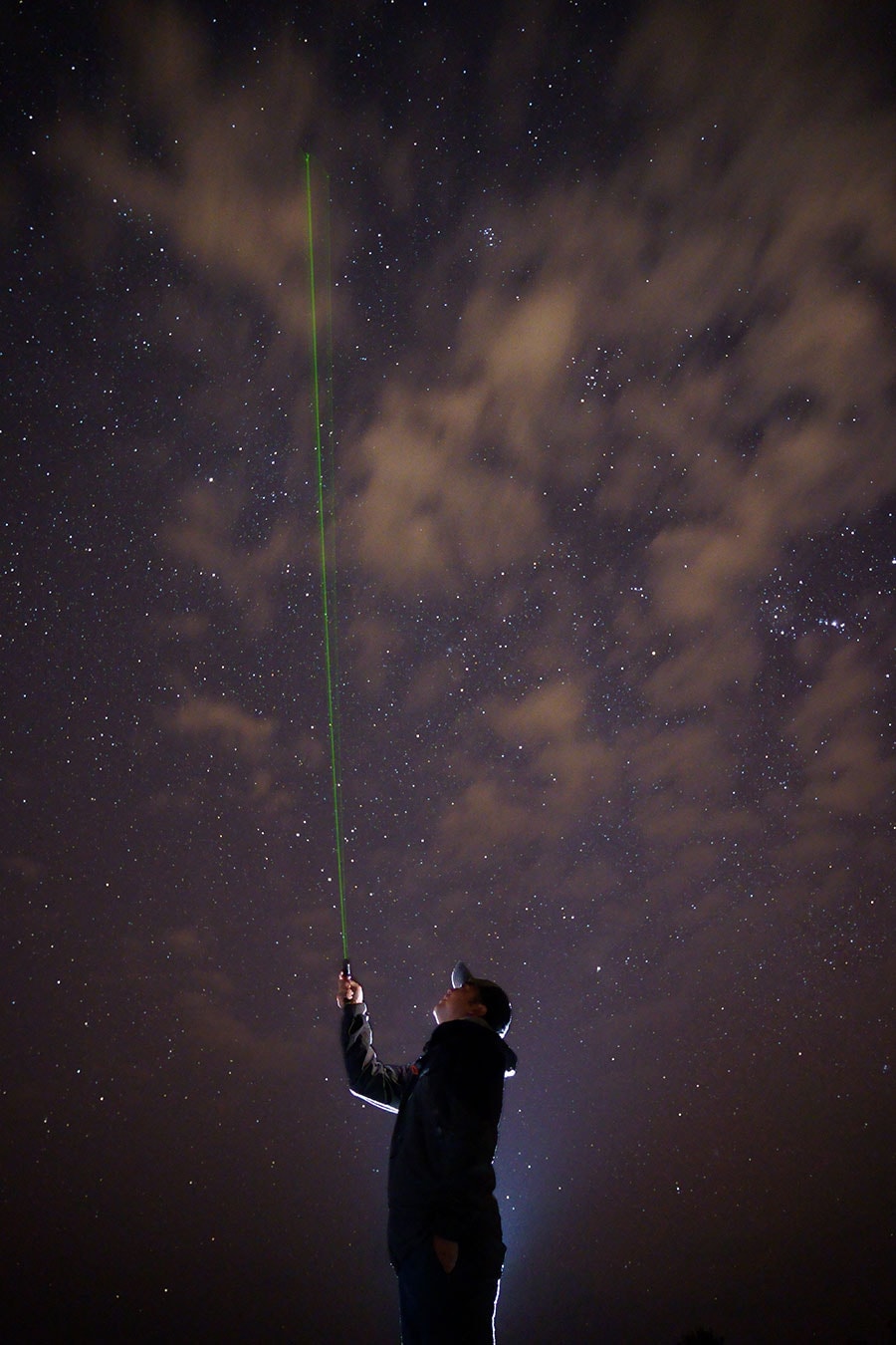 下地さんがその日の星の見どころを解説してくれます。