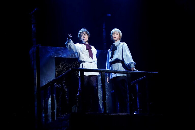 「エドガー」と「アラン」、それぞれに集中した特別なアングルも。写真：岸 隆子(Studio Elenish)