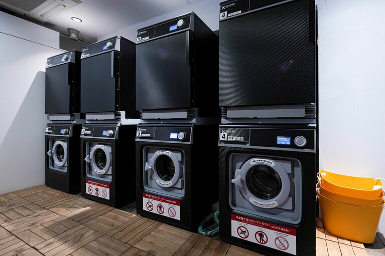 洗剤不要のスマートランドリー。／西表島ホテル by 星野リゾート