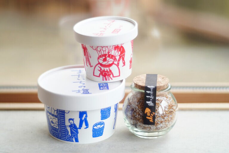 「またいちの塩」も購入可能。