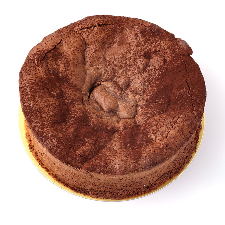 ビスキュイ・オー・ショコラ・ド・ナンシー 3,200円。ロレーヌ地方のナンシーで生まれたヘーゼルナッツ入りのしっとりしたガトー・ショコラ。