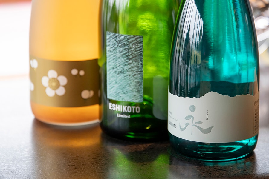 「石田屋ESHIKOTO店」では、黒龍酒造の銘酒をテイスティングでき、購入も可能。