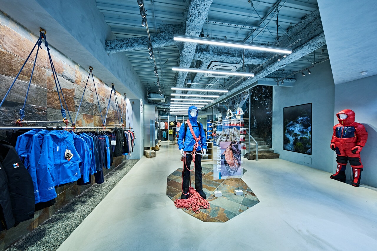 この度、オープンしたミレー初の旗艦店「MILLET BRAND STORE TOKYO SHIBUYA」