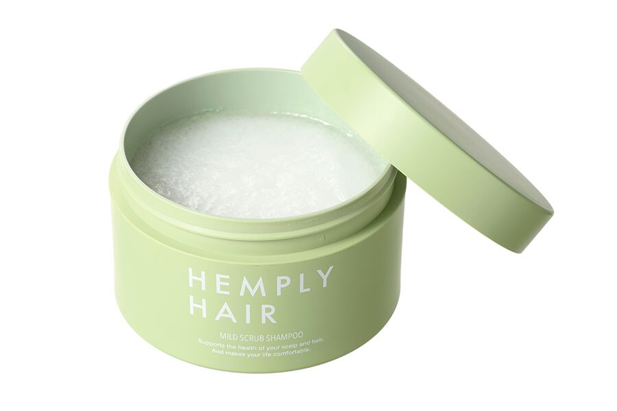 HEMPLY HAIR マイルドスクラブシャンプー 180g 2,420円／GPトレーディング