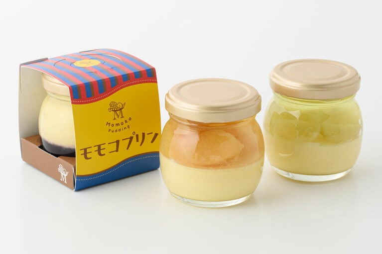 【岡山県】モモコプリン 3種類×2個入り 3,888円／くらしき桃子