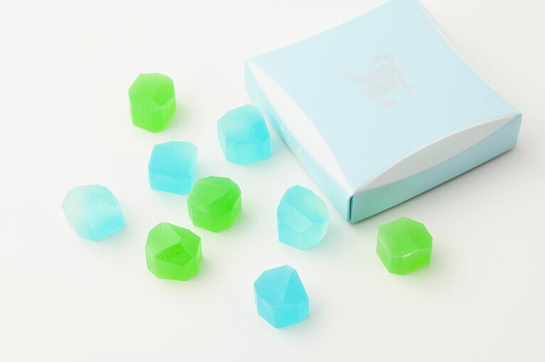 水彩糖～Bleu～ 800円。