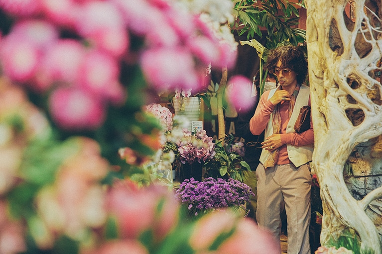 季節を感じる花や落葉樹もくまなくチェック。