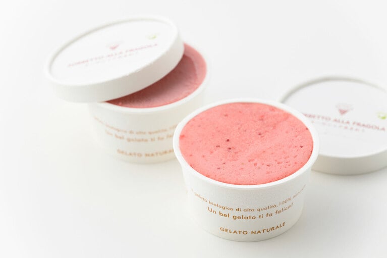 【福岡県】オーガニックあまおう 各780円（90ml）／GELATO NATURALE