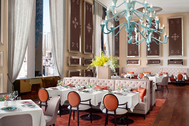 イタリア人の人生哲学“ドルチェ・ヴィータ（甘い生活）”がコンセプトの、新しい店内。