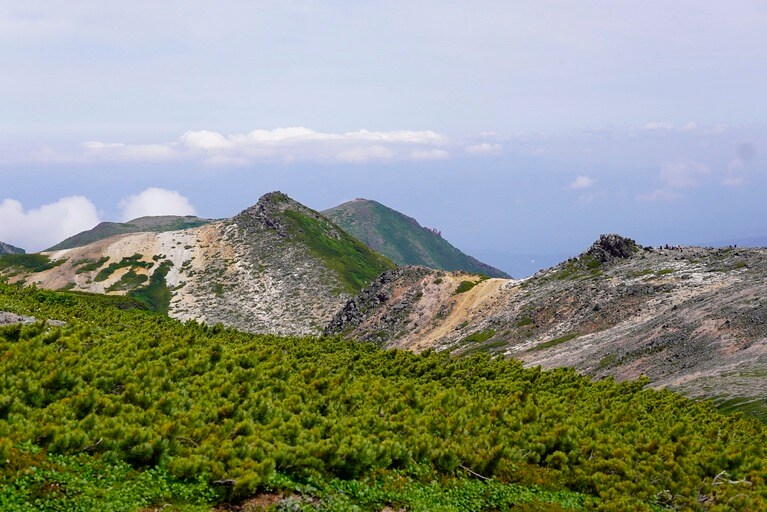 大雪山系は深い自然に浸れるのが魅力だ。