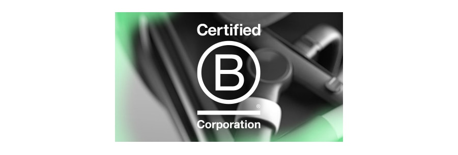 地球環境を守る取り組みが認められ「B Corp」認証を取得している。