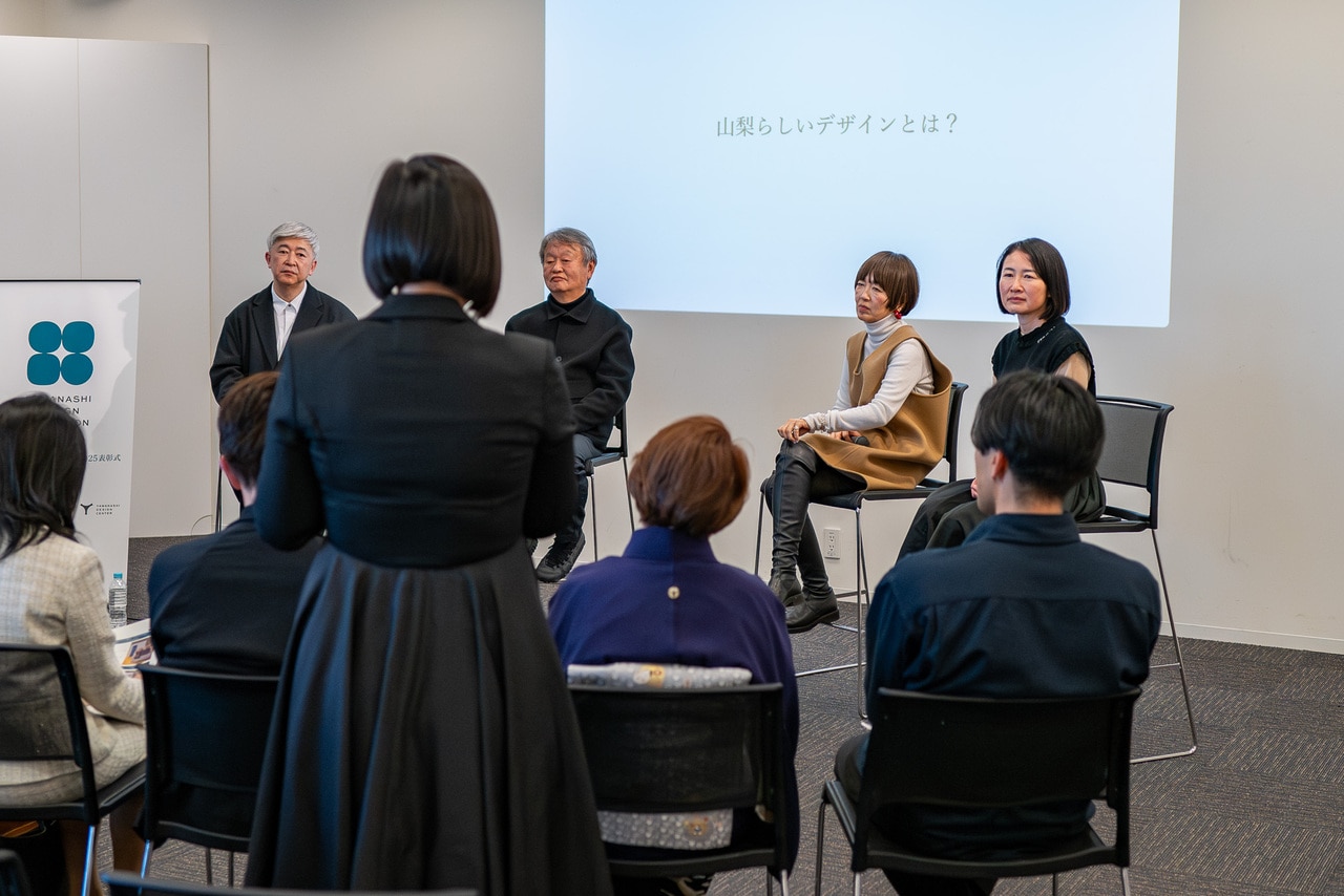 トークイベントの様子。