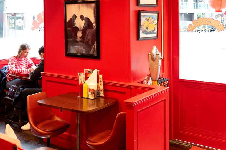 アメリカの街角にいるみたい！