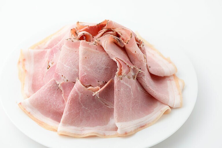 Prosciutto-Cotto Tartufo 648円(100gあたり、税込)。