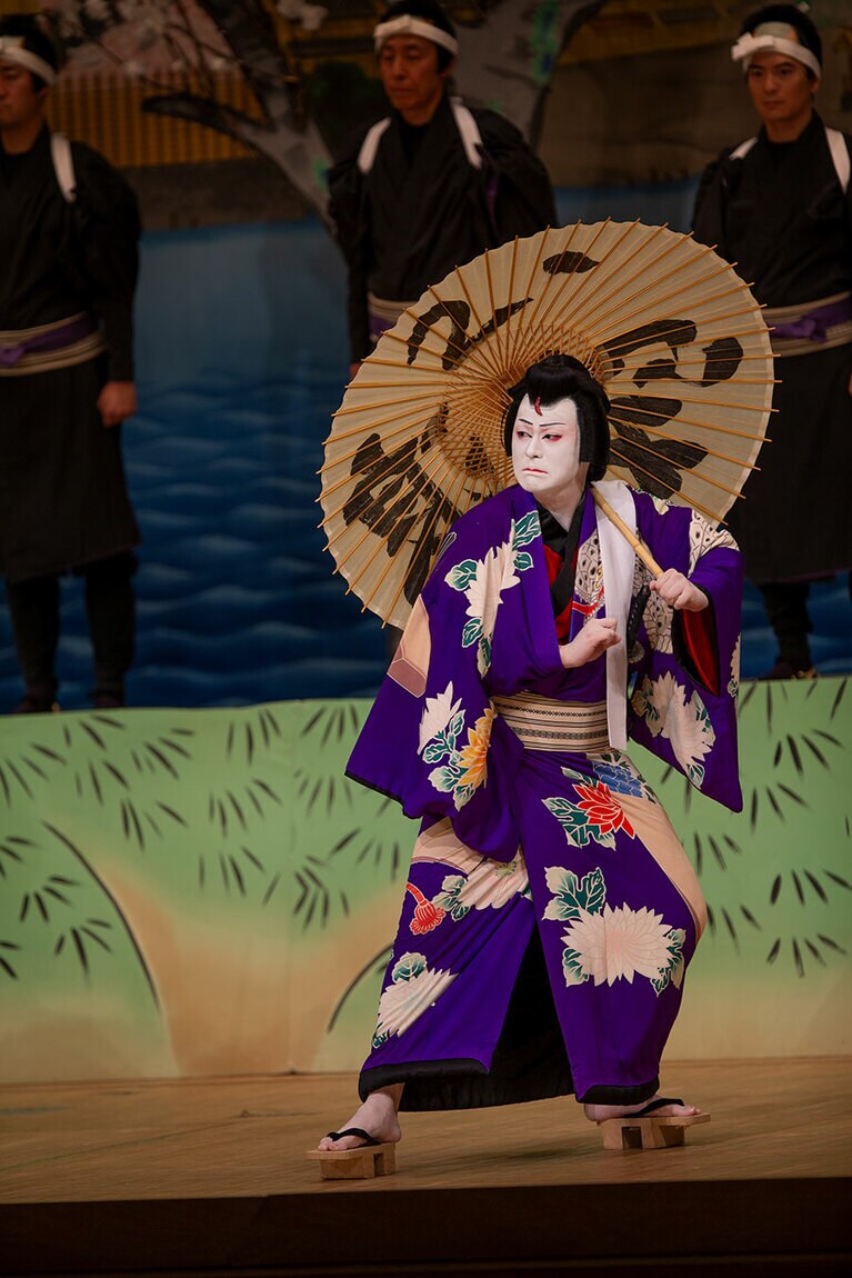 弁天小僧菊之助（中村歌之助） 撮影：荒木大甫。