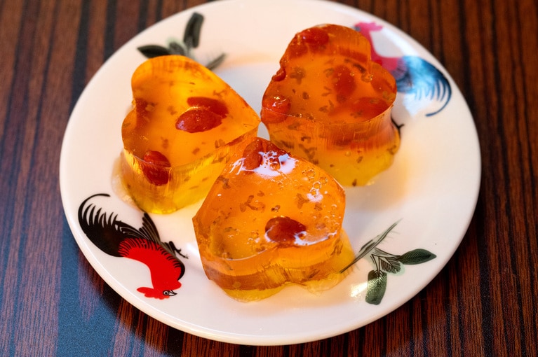 「金木犀ゼリー」（680円）。