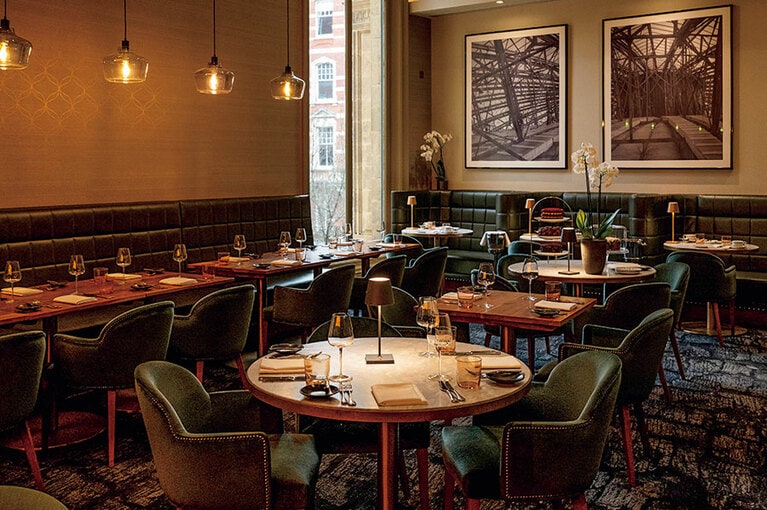 ロイヤル気分を味わえるインテリア。