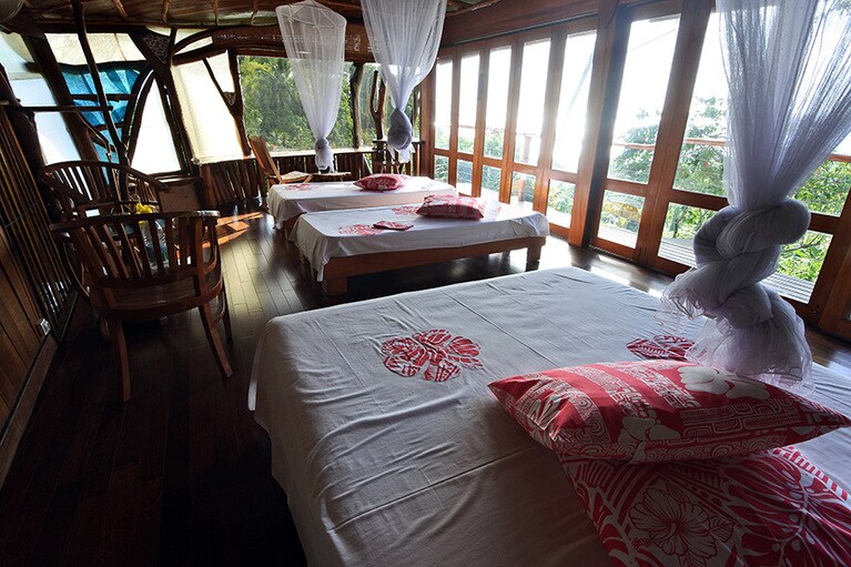 2～6名まで収容人数は部屋ごとに異なる。