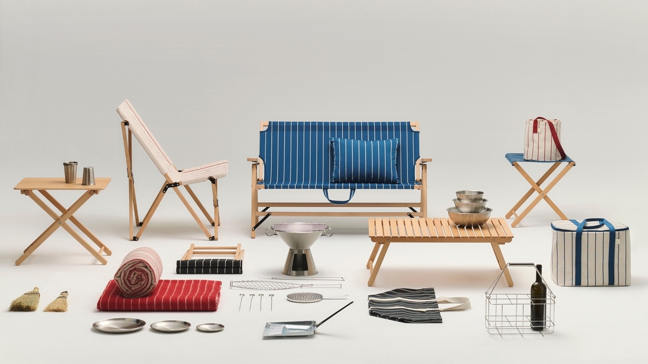 家具やライフスタイルグッズなど、シンプルで長く使える30点以上のアイテムがラインナップ。