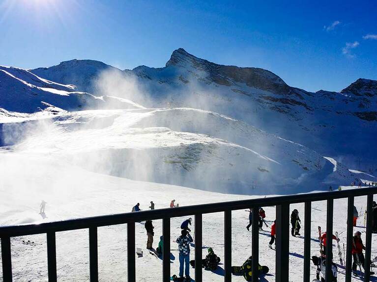 北部には魅惑のスキー場がいっぱい。モンテ・チェルビーノ(マッターホルン)もそのひとつ。