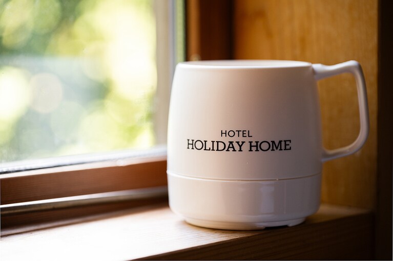 「ホテル ホリデーホーム」は「ザ・ノース・フェイス 京丹後」「ビショップ 久美浜店」がオープンするのと同時に複合施設「ホリデーホーム」として生まれ変わりました。