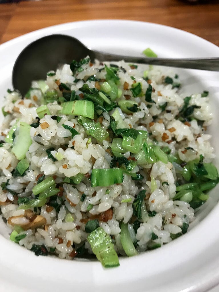 祥和菜飯Sサイズ 250元。