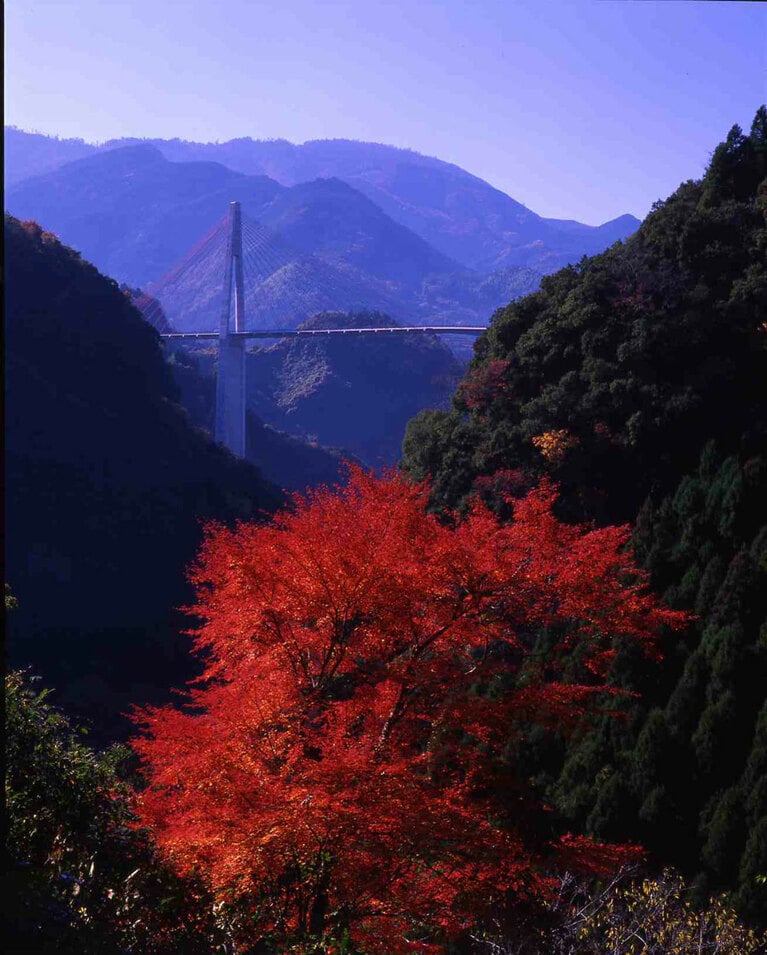 【熊本県】鮎の瀬大橋。