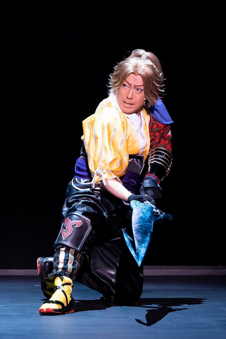 尾上菊之助さんが演じる主人公・ティーダ。