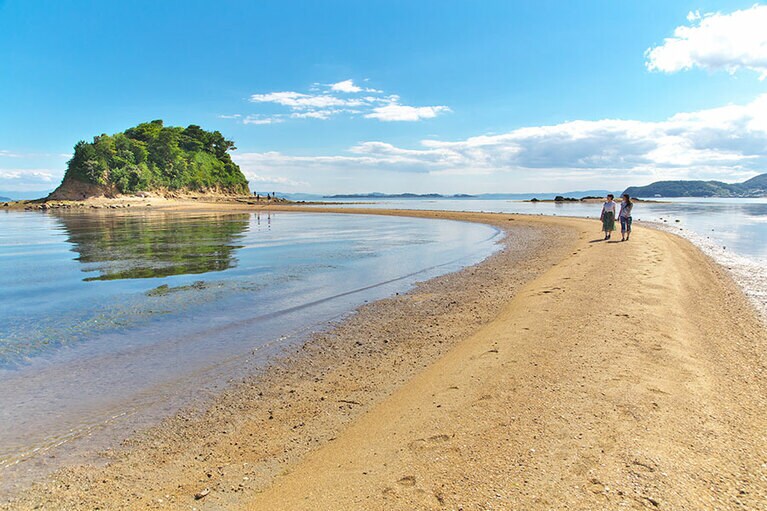 黒島ヴィーナスロード。