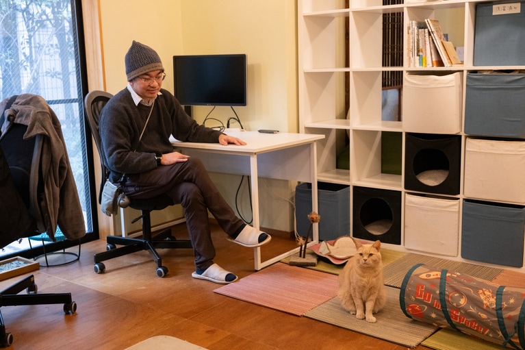 代表の東大史さん。