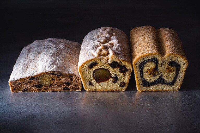 “マロンシュトーレン”はマロンと黒イチジクの相性が抜群！