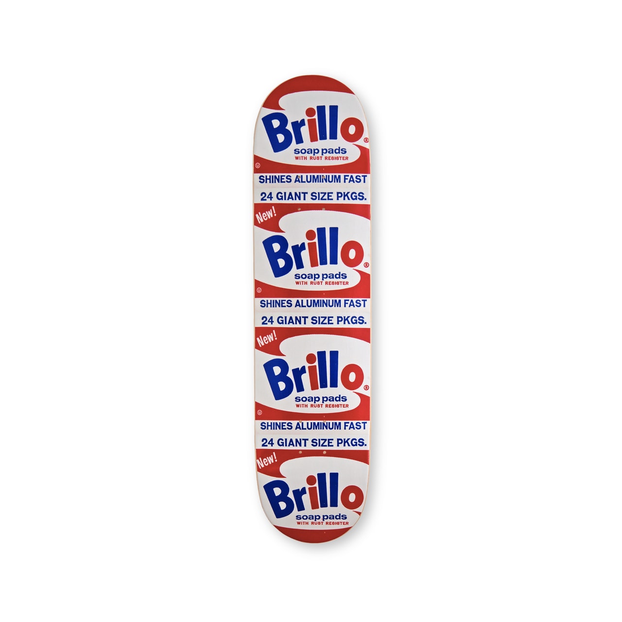 ウォーホル：Brillo スケートボード（46,200円）。