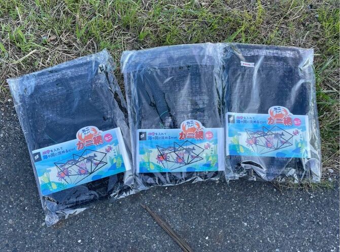店員さんに話を聞くとカゴを仕掛ける人が多いそうだ