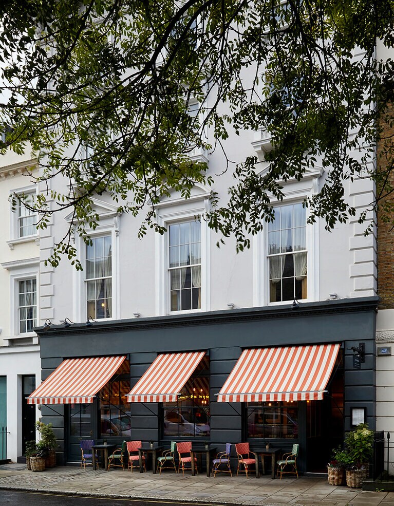 スタイリッシュな外観。