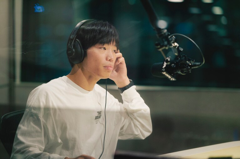 本番前の緊張感。