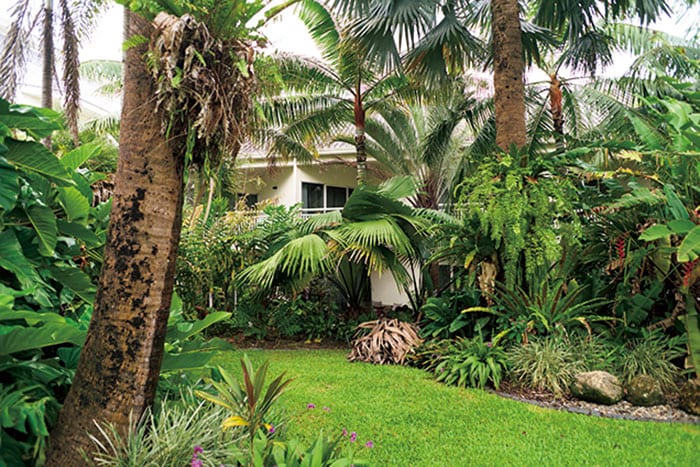 ガーデンのフォトスポット。