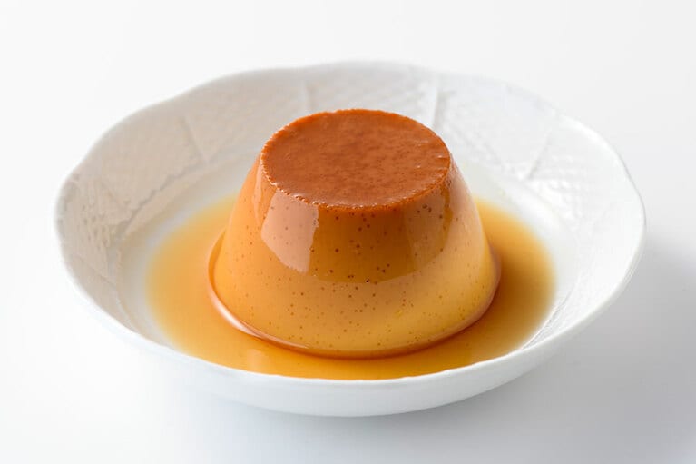 【鹿児島】菓子工房 田原の「鹿児島 焼きプリン」。