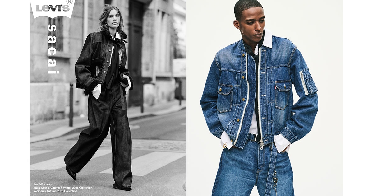 デニムラバーの大人たちへ》Levi's®×sacaiの第3弾が登場。伝統を再構築