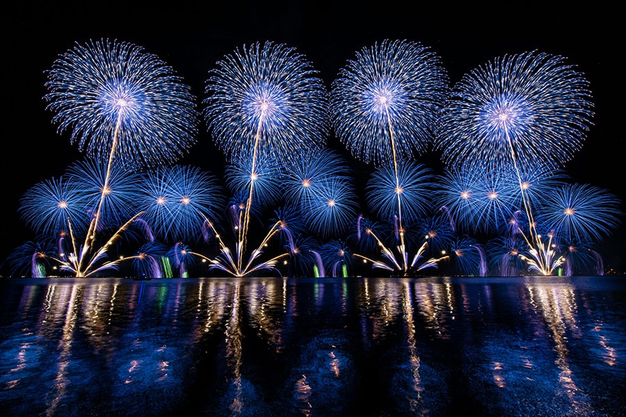 【島根県松江市】2024松江水郷祭湖上花火大会。