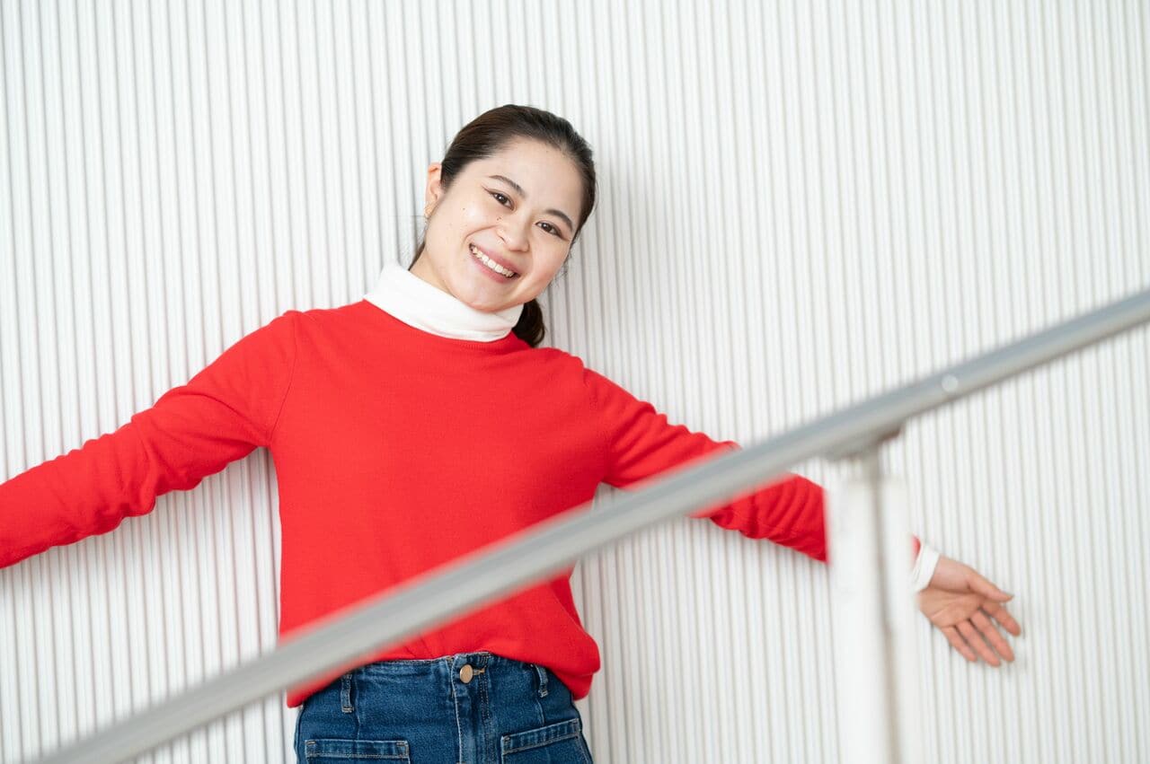 プロスケーターの宮原知子さん　©細田忠／文藝春秋