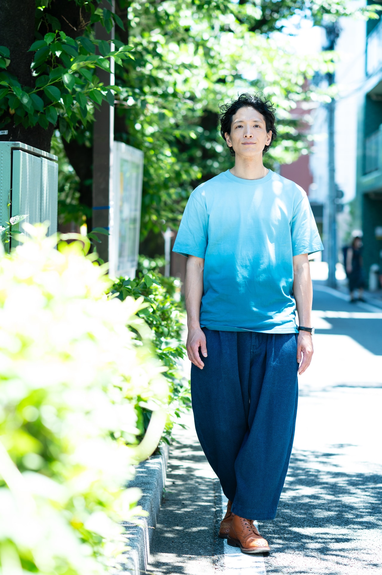 俳優の渡部豪太さん。