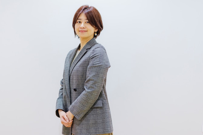 ロイヤルカナンの獣医師・井上舞先生。